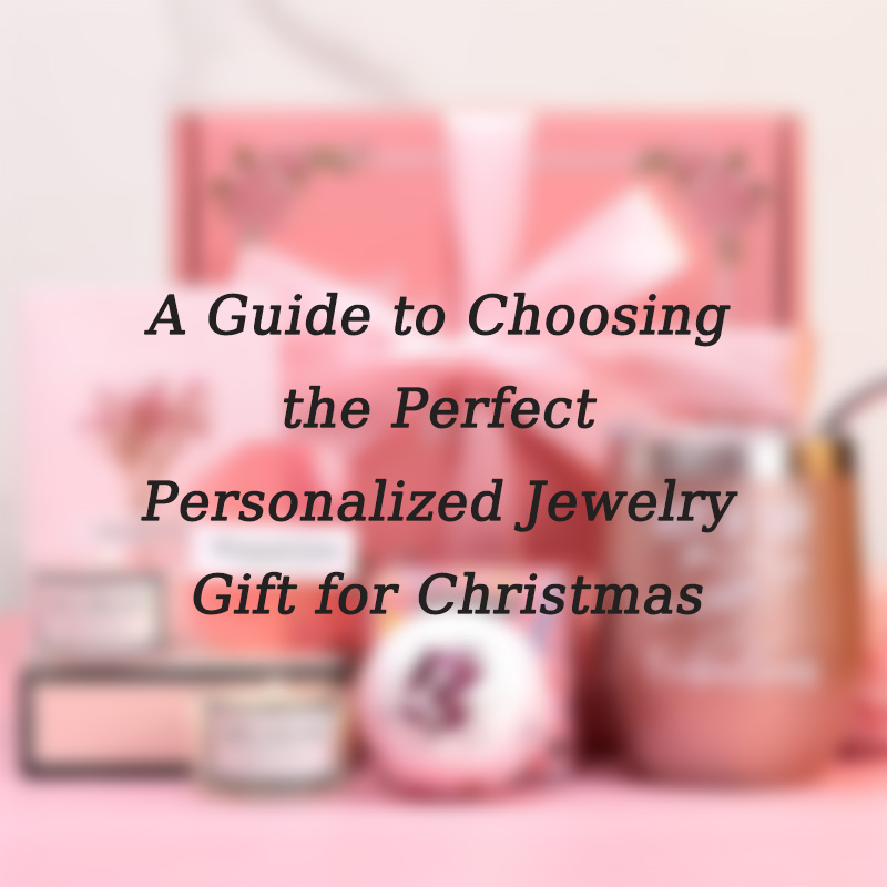 Um guia para escolher o presente de joias personalizado perfeito para o Natal